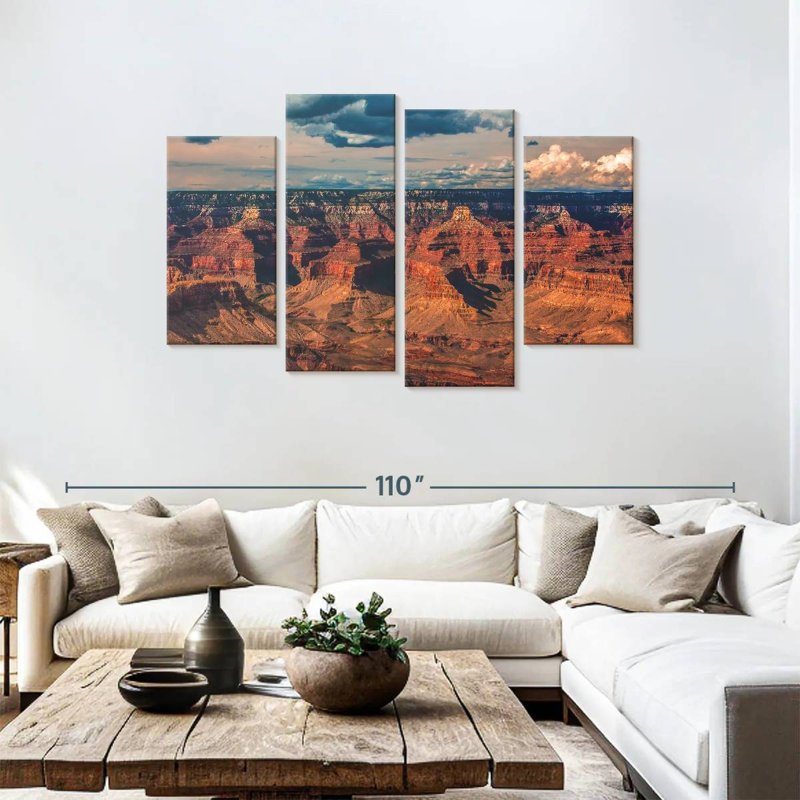Alvord, Southern Canyon, Grand Canyon, Arizona, H 48 po x l 75 po