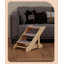 Rampe d'escalier réglable en bois