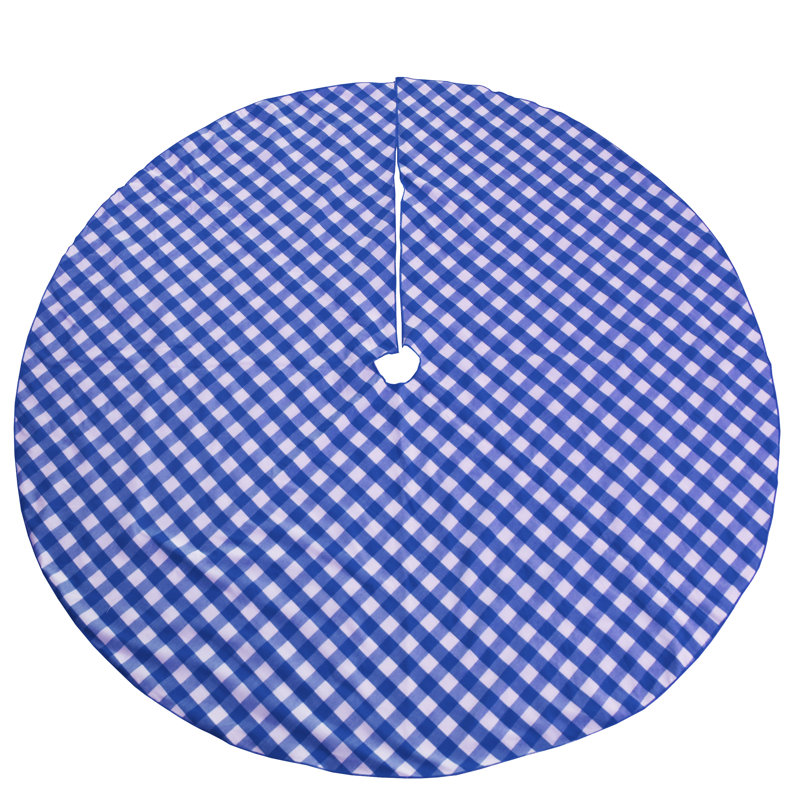 Cache-pied pour sapin, Bleu royal