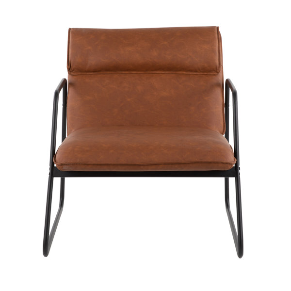 17 Stories Shondolyn Faux Leather Armchair | Wayfair