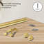 Ensemble de tringle à rideaux simple ajustable de 5/8 po de diamètre avec embouts de poignee-2088035191-2088035188