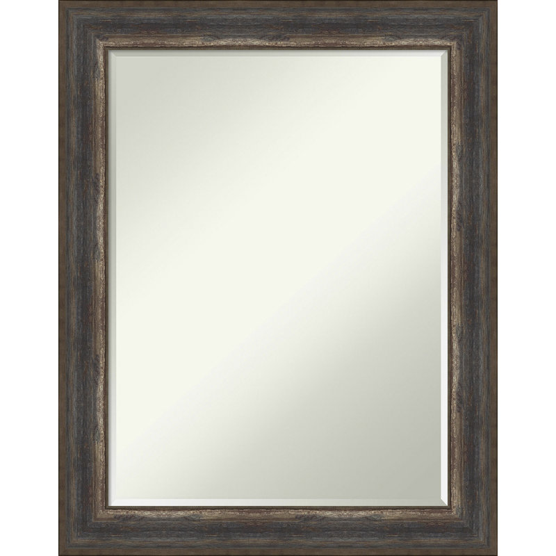 Carny Flat Wall Mirror, Gray
