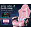 Gaming Chair Office Chair with Lumbar Support Footrest-1969940782