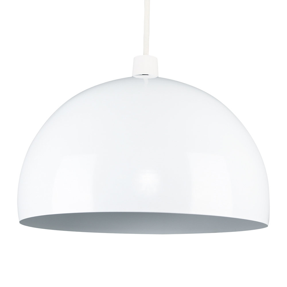 Kim 17.5cm H Metal Bowl Pendant Shade ( Screw On )