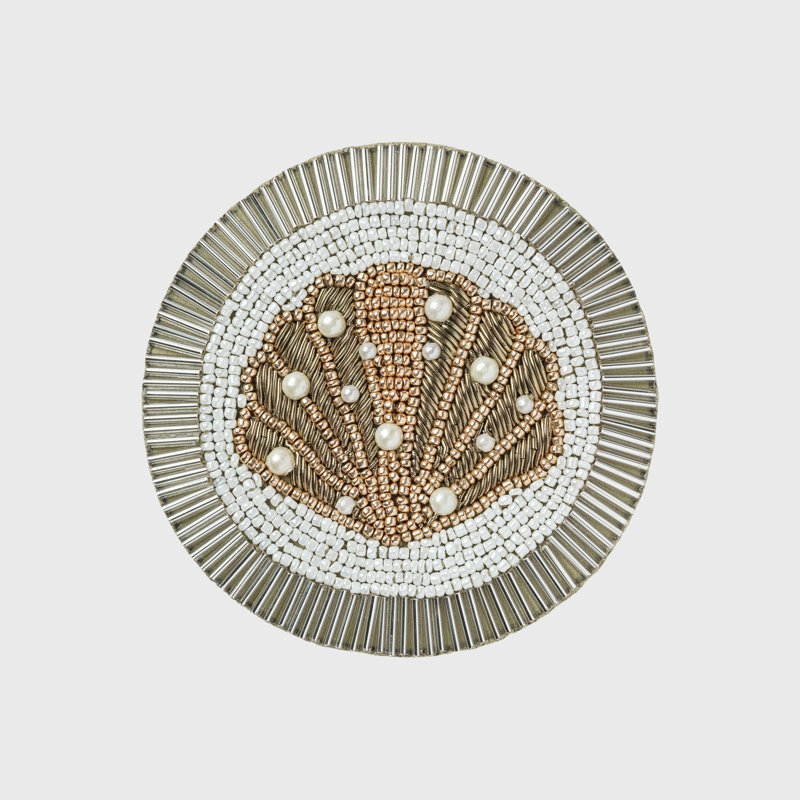 Shell Round Coaster