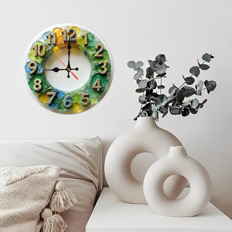 Horloge en résine