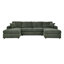 Canapé modulaire rembourré 3 pièces Loette-875299155