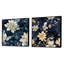 Croy - ensemble de 2 collages carrés floraux-101847386-101847387