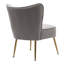 Dominique Velvet Wingback Chair-735418735