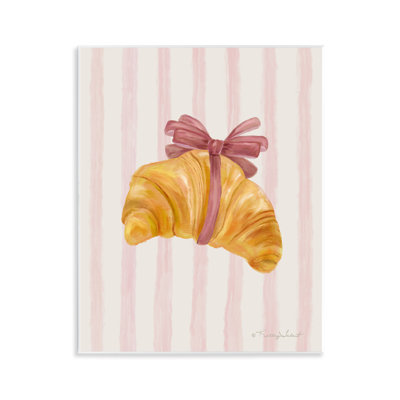 " For The Love Of Croissant " Graphic Art Print