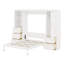 Lit escamotable Murphy avec placard, tiroirs et tablettes-1856382172