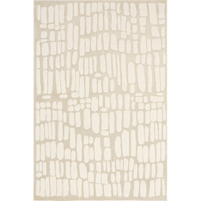  Belen Modern Abstract Area Rug, Rectangle 118" x 154"