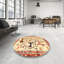 Tapis beige / rouge Haugland-1807168580