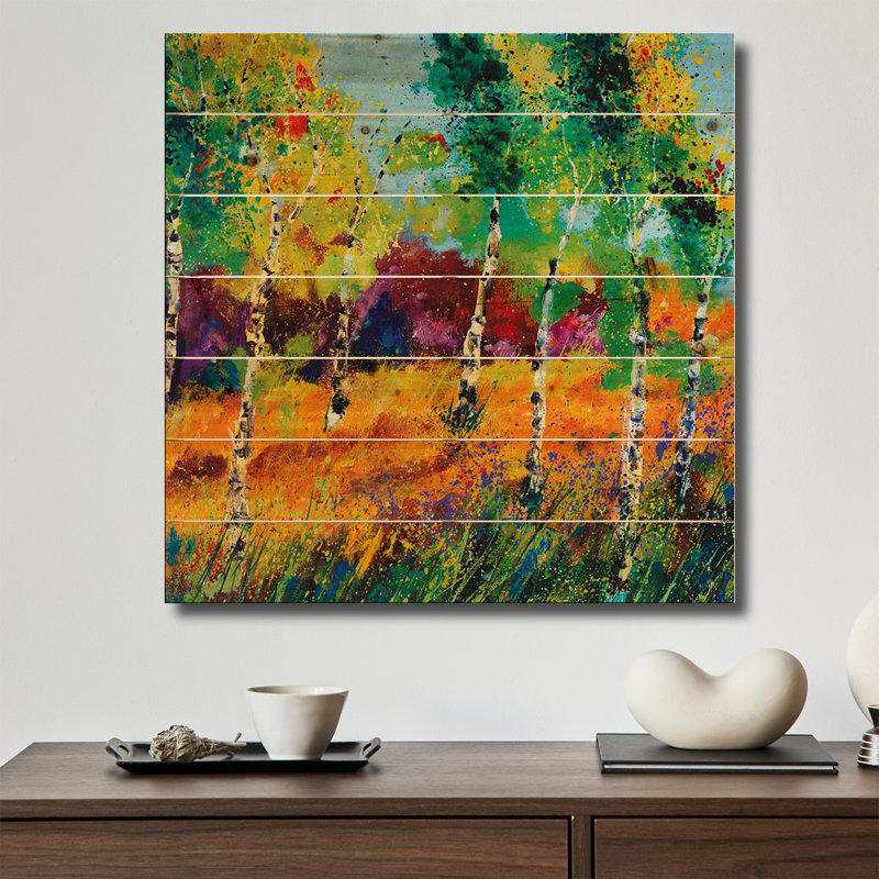 «Wood Aspen Trees» par Pol Ledent