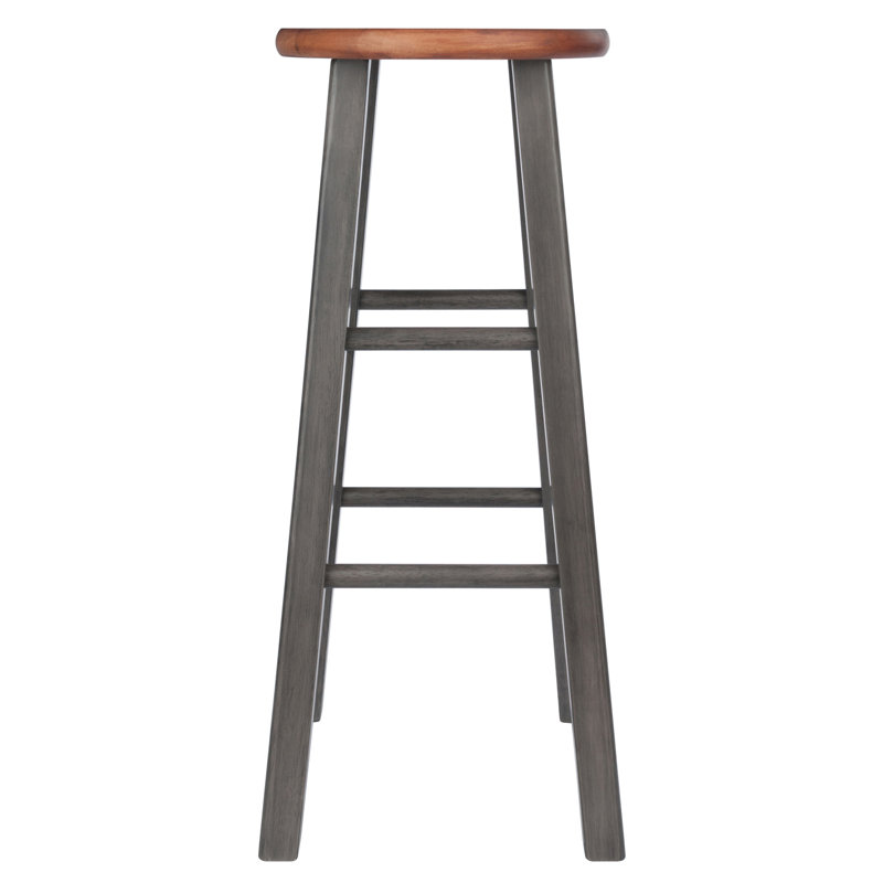 Ivy Square Leg Stool, Brown, Bar Stool (29.1" Seat Height)