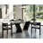 Avanicole Ash Glass Top Dining Table-1723591665