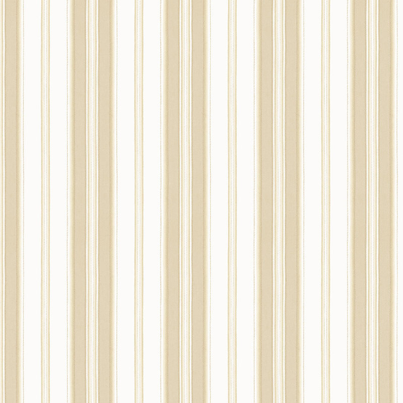 Rouleau de papier peint L 32,7 pi x l 20,5 po Griesman, Beige / blanc / doré métallique