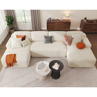 Canapé modulaire modulaire en U Cloud Comfort