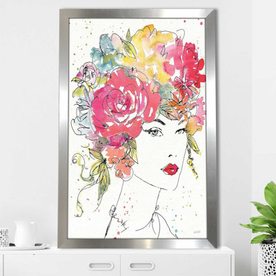 Personnages floraux I - Peinture