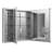 Verdera Aluminum Medicine Cabinet with Adjustable Magnifying Mirror and Slow-Close Door-78311891