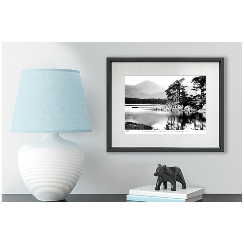 Derwent Water, Friar's Crag And Causey Pike 1906 by Francis Frith - Single Picture Frame Print, 45cm H x 60cm W x 2.3cm D