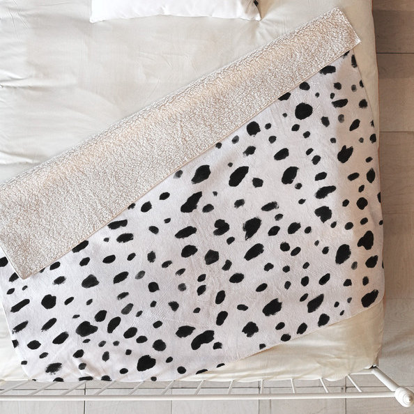 Rebecca Allen Printed Throw Blanket