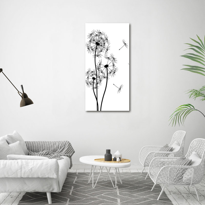 Dandelions - Wrapped Canvas Print