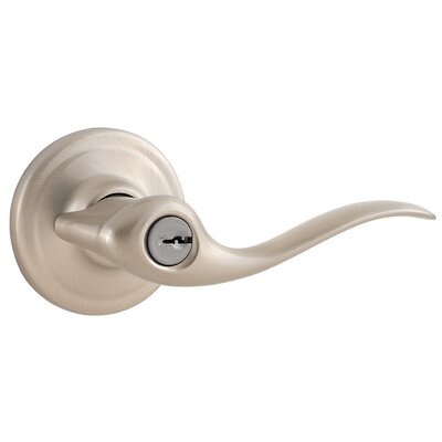 Tustin Keyed Door Lever with SmartKeyÂ® -  Kwikset, 740TNL 15 SMT