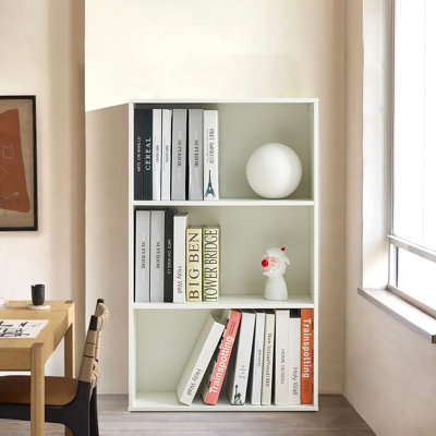 Wooden Bookshelf - Standard Bookcase For Home & Office by Ebern Designs