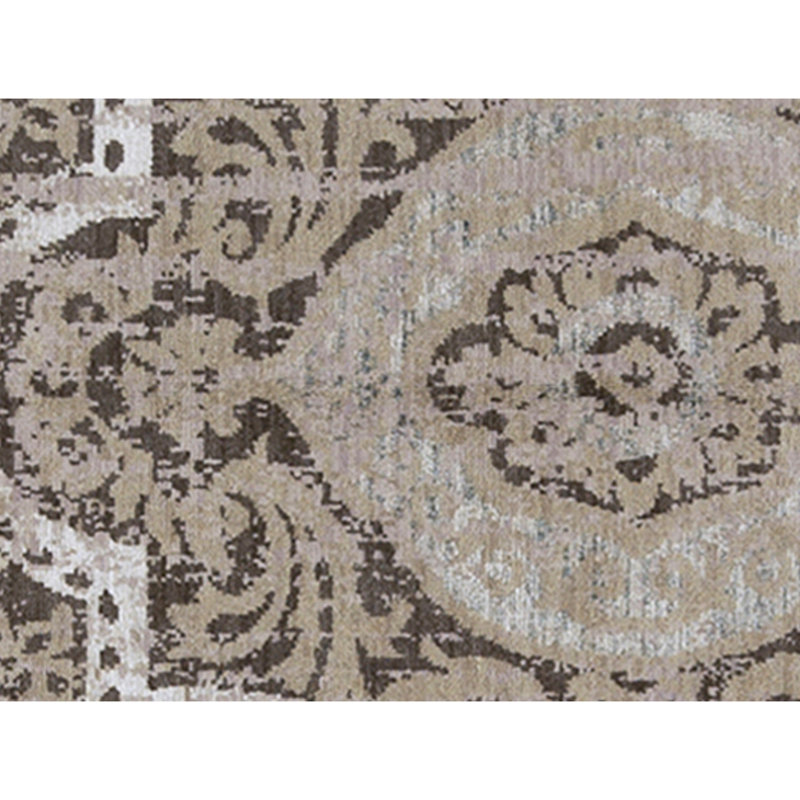 Hand Knotted Area Rug in Grain