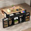 Wood Kitchen Island-1240896890