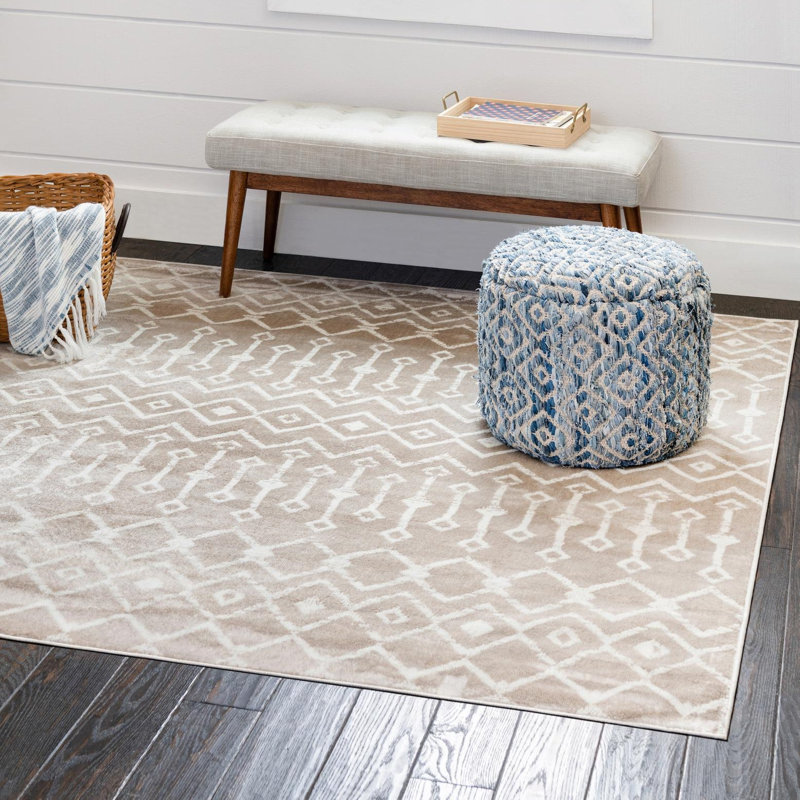 Ontonagon Moroccan Trellis Rug, Square 10'