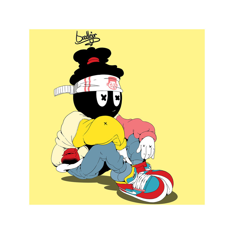Dope by Jordan Best - Wrapped Canvas Print, 45.72 cm H x 45.72 cm W x 1.91 cm D