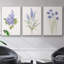 Ensemble de 3 cadres flottants sur toile-97754222-97754217