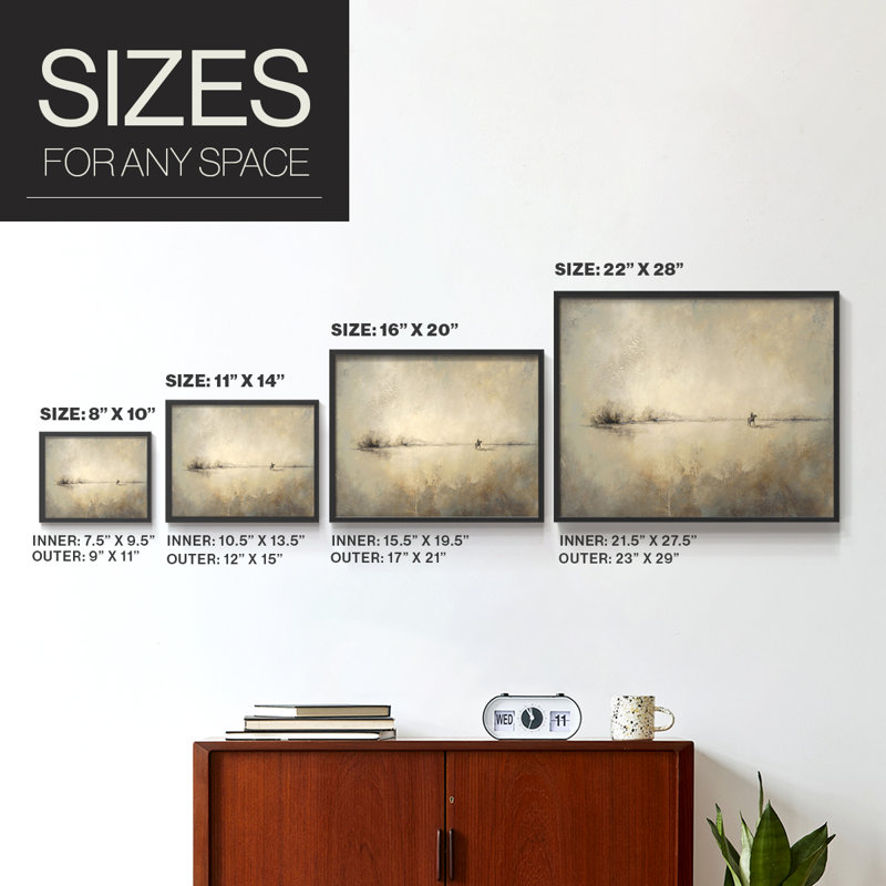 Travellers -Framed Print - Restickable