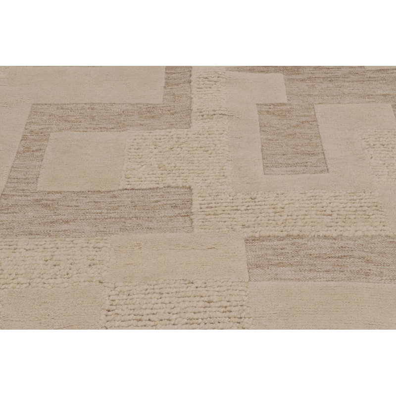 Modern One-of-a-Kind 14'8X20'1 Hand Knotted Area Rug