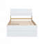 Structure de lit simple avec 2 tiroirs