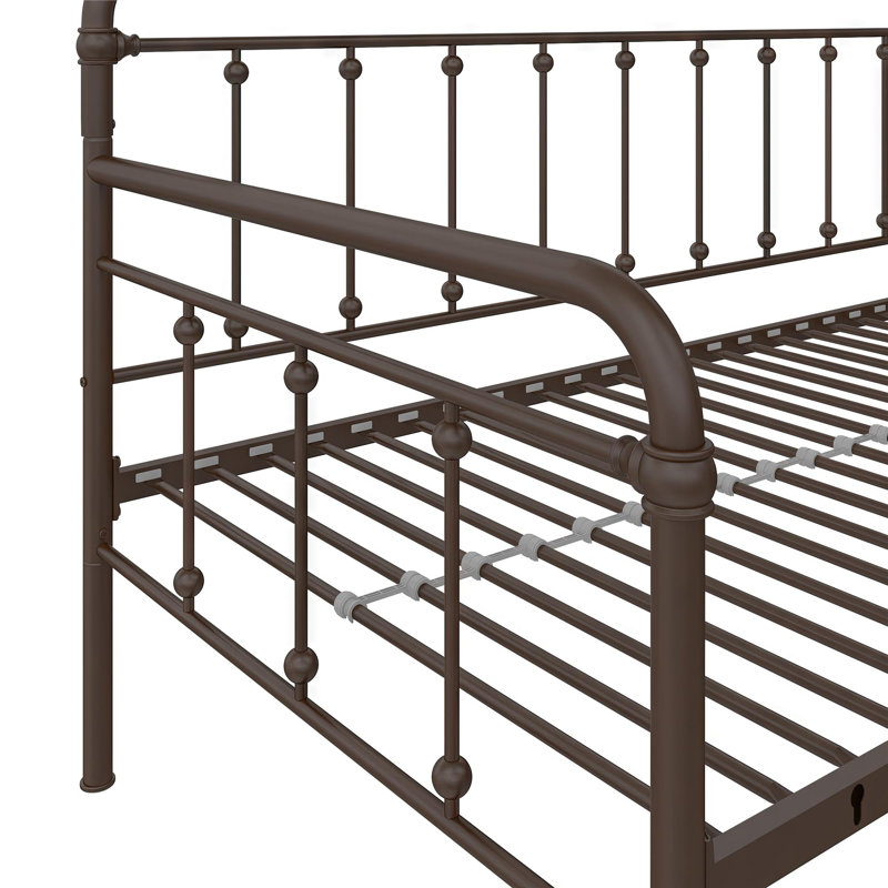 Lit de jour Beant, Lit simple, Bronze