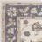 Ajoni Gray and Ivory Floral Area Rug-1521465665
