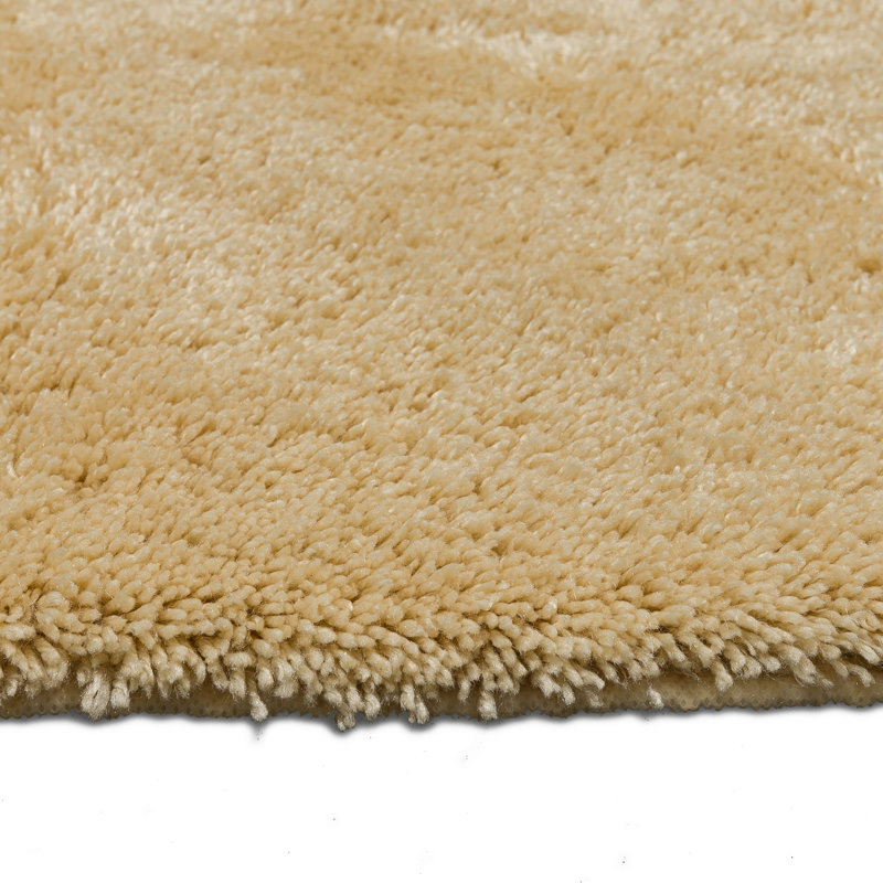 Pirates Well Washable Non-Slip Stain/Fade Resistant Solid Rectangle Bath Mat, Gold, 24" W x 40" L