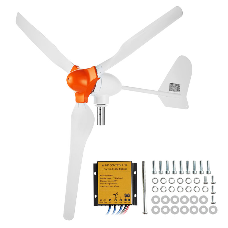 800W Wind Turbine Generator, 12V Wind Turbine Kit