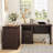 Huckins 2 Piece Computer Desk Office Set