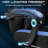 Ergonomic Gaming Chair with Footrest and Lumbar Support-1536961064