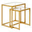 Glass Top Frame Nesting Tables-805279866