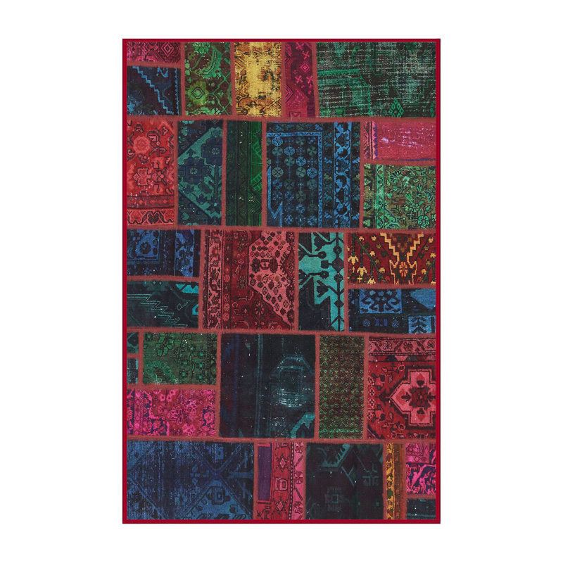 Abstract Indoor Rug, Rectangle 3' x 5'