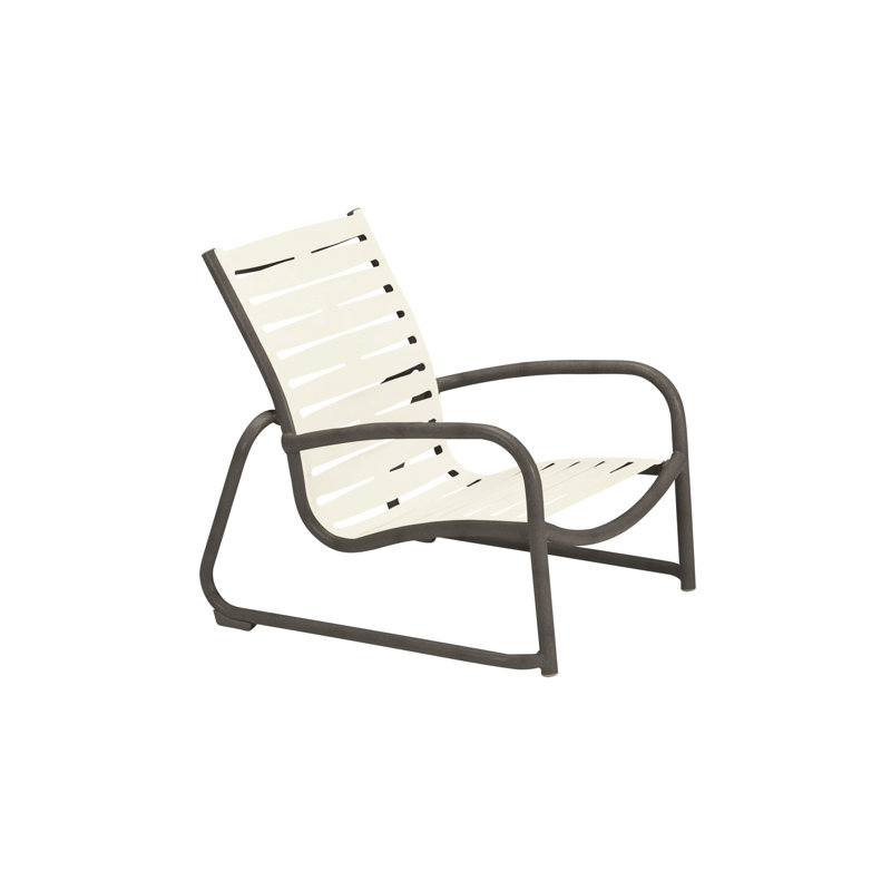 Fauteuil de patio Millennia EZ Span ™, Neige, Graphite