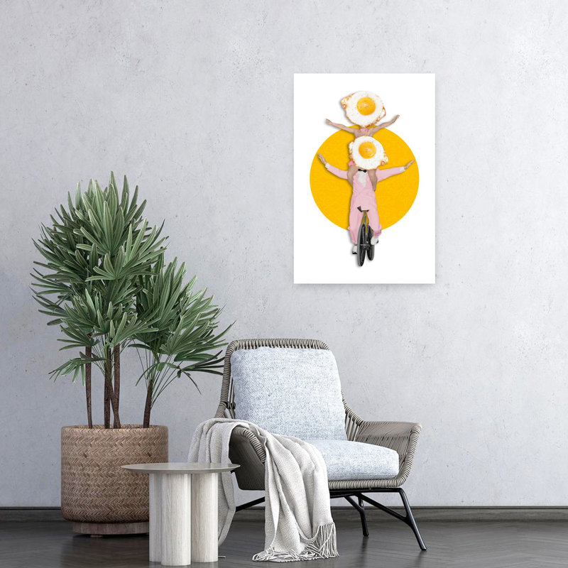 Art mural contemporain juste comme Asa, H 24 po x l 16 po