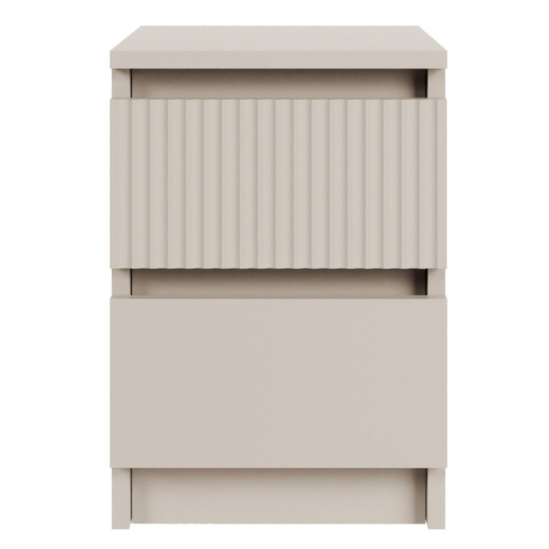 30cm W Manufactured Wood Bedside Table