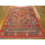 Tapis de couloir chinois antique en laine multicolore Kansu