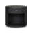 Amelia Oval One Drawer Nightstand-Black Linen-1516349700